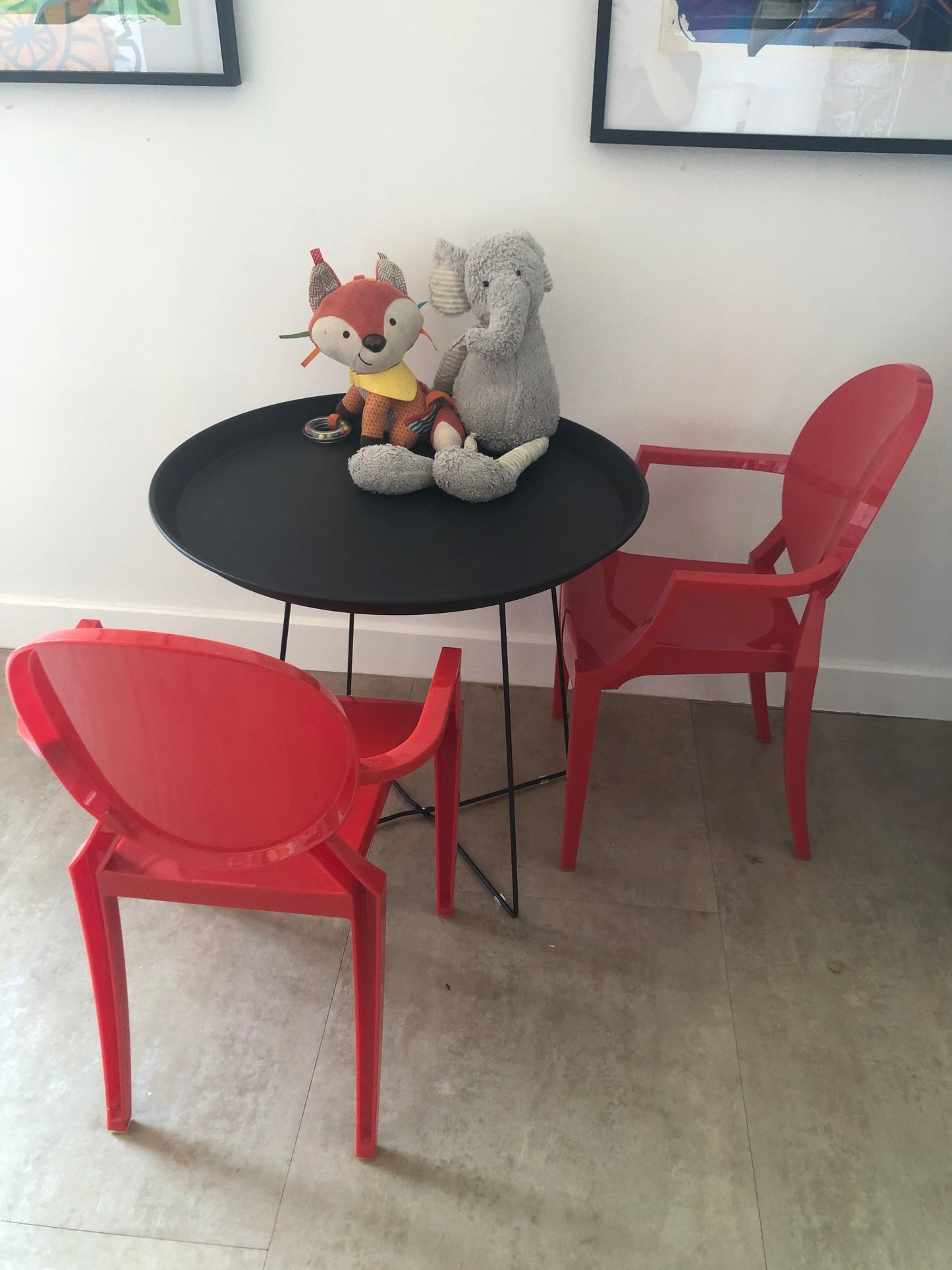 Lot de 2 Chaises Lou Lou Ghost Kartell