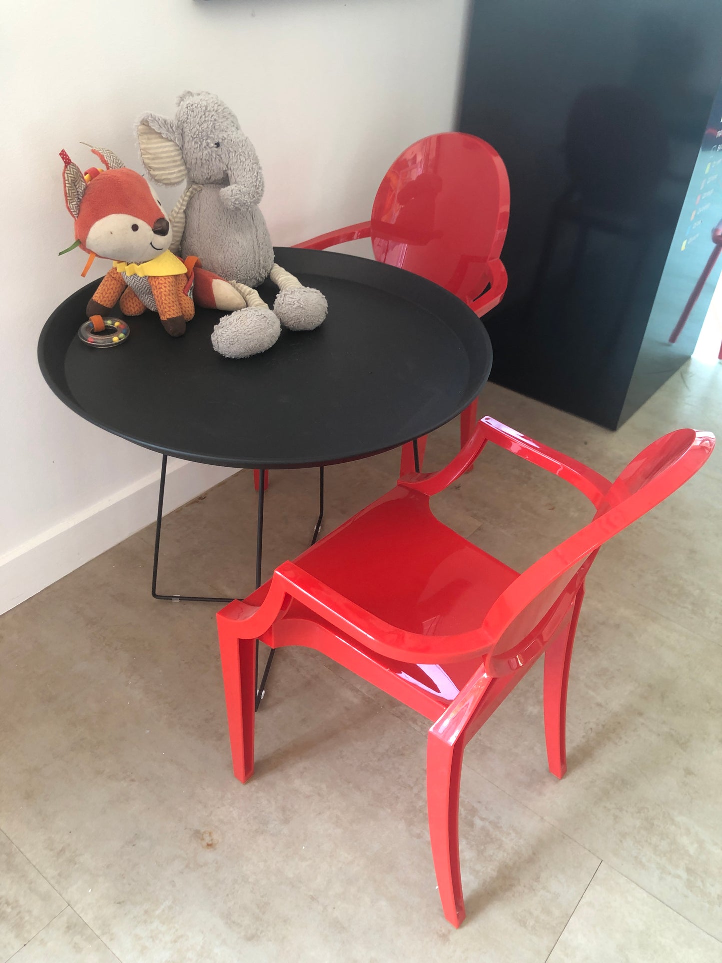 Lot de 2 Chaises Lou Lou Ghost Kartell