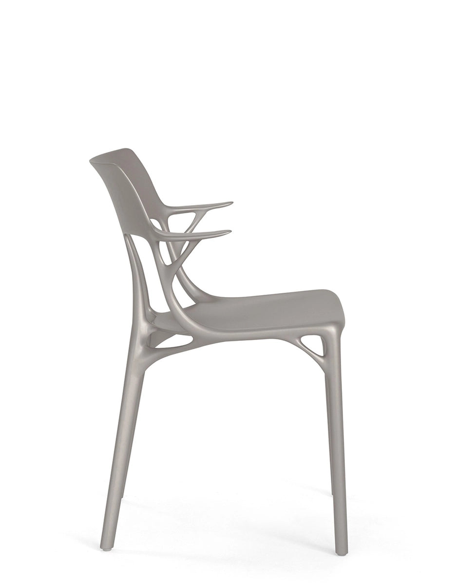 Lot de 2 Chaises Kartell AI Grises