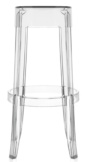 Lot de 2 tabourets Charles Ghost Cristal