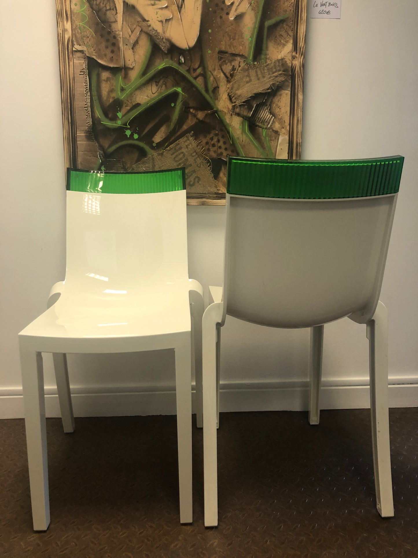 Lot de 2 Chaises Hi Cut Kartell