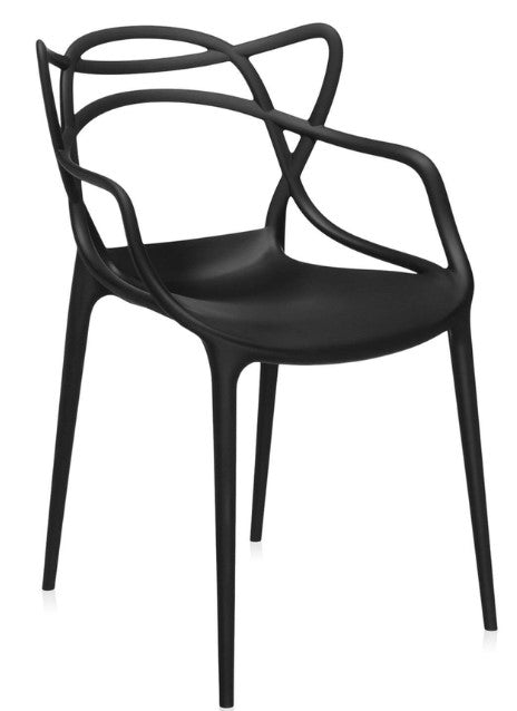 Lot de 2 chaises Kartell Masters Noir